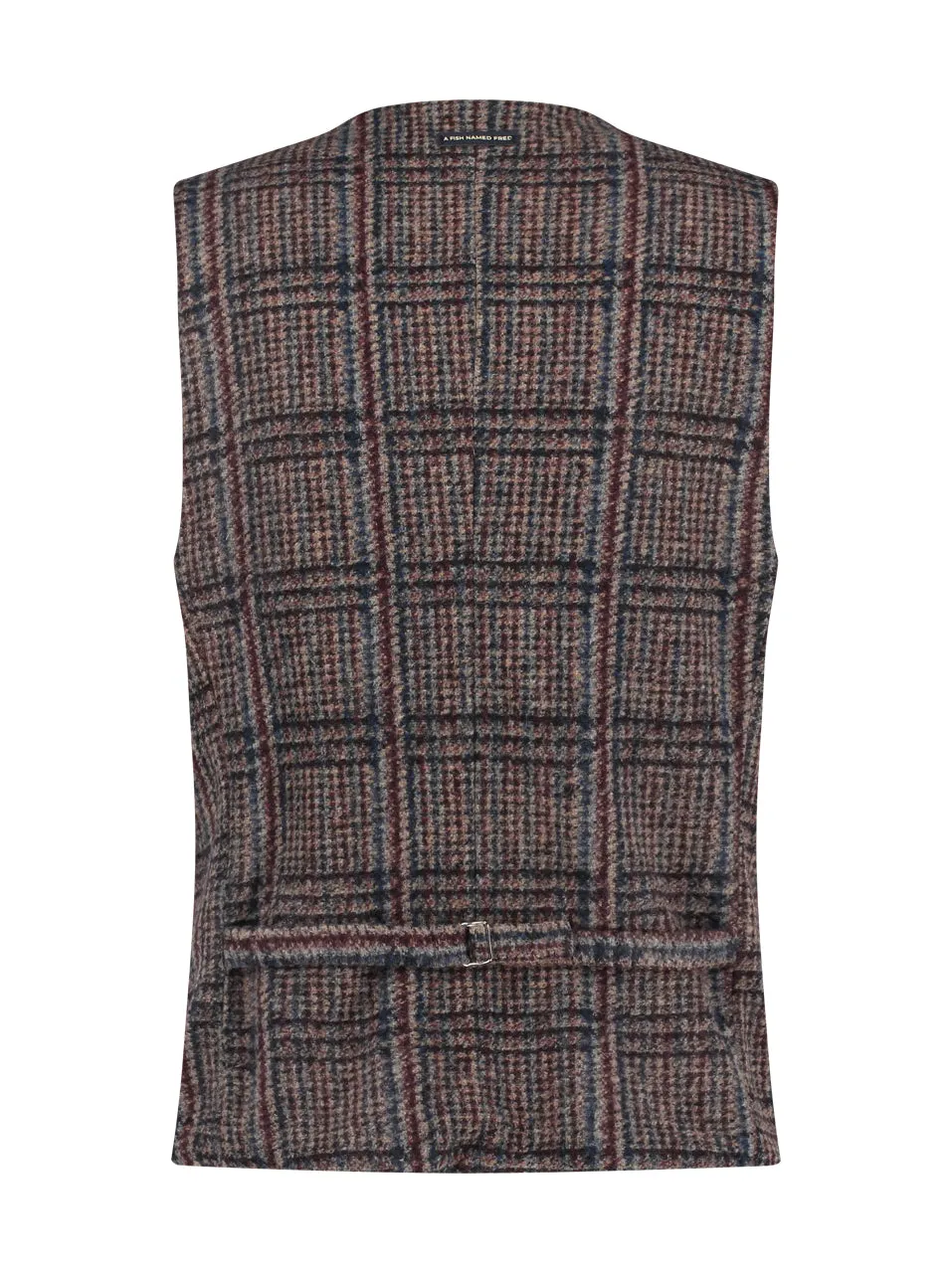 A Fish Named Fred Waistcoat/Vest Check | Multi