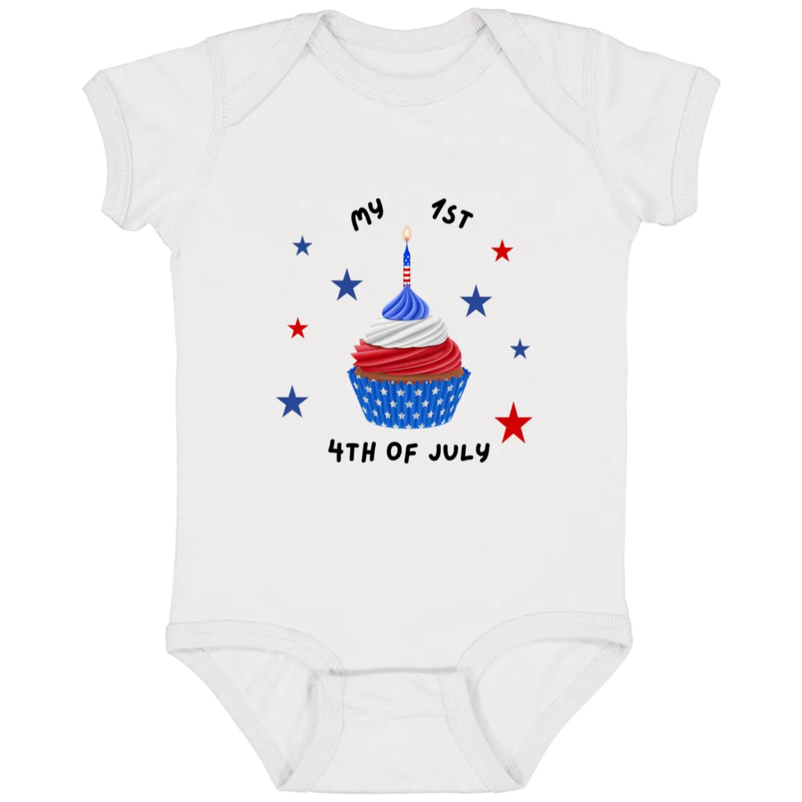 America First Infant Fine Jersey Bodysuit