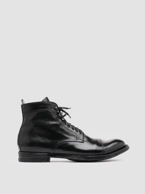 ANATOMIA 016 - Black Leather Ankle Boots