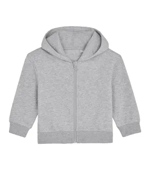 Baby Connector hoodie zip-through sweatshirt (STSB105) | Heather Grey