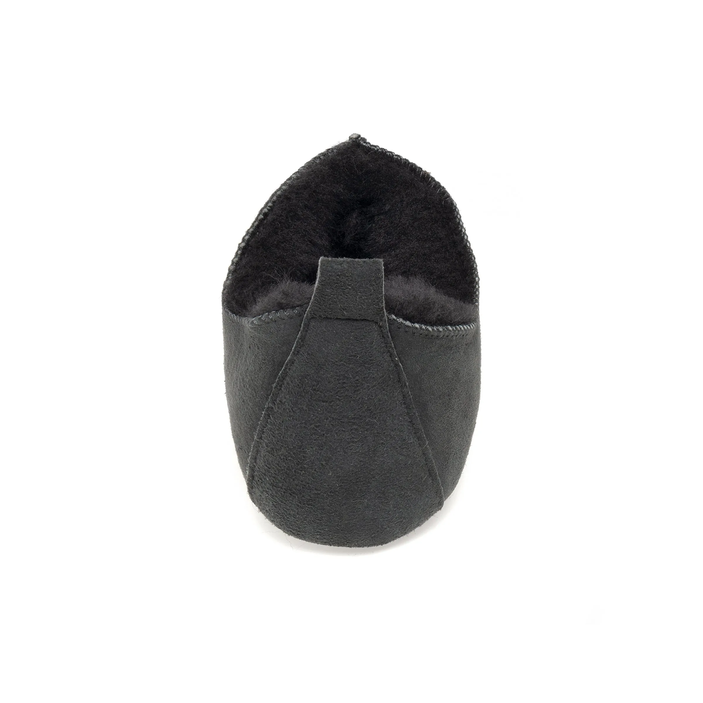 Berit Sheepskin Slippers/Yoga Shoe - Graphite