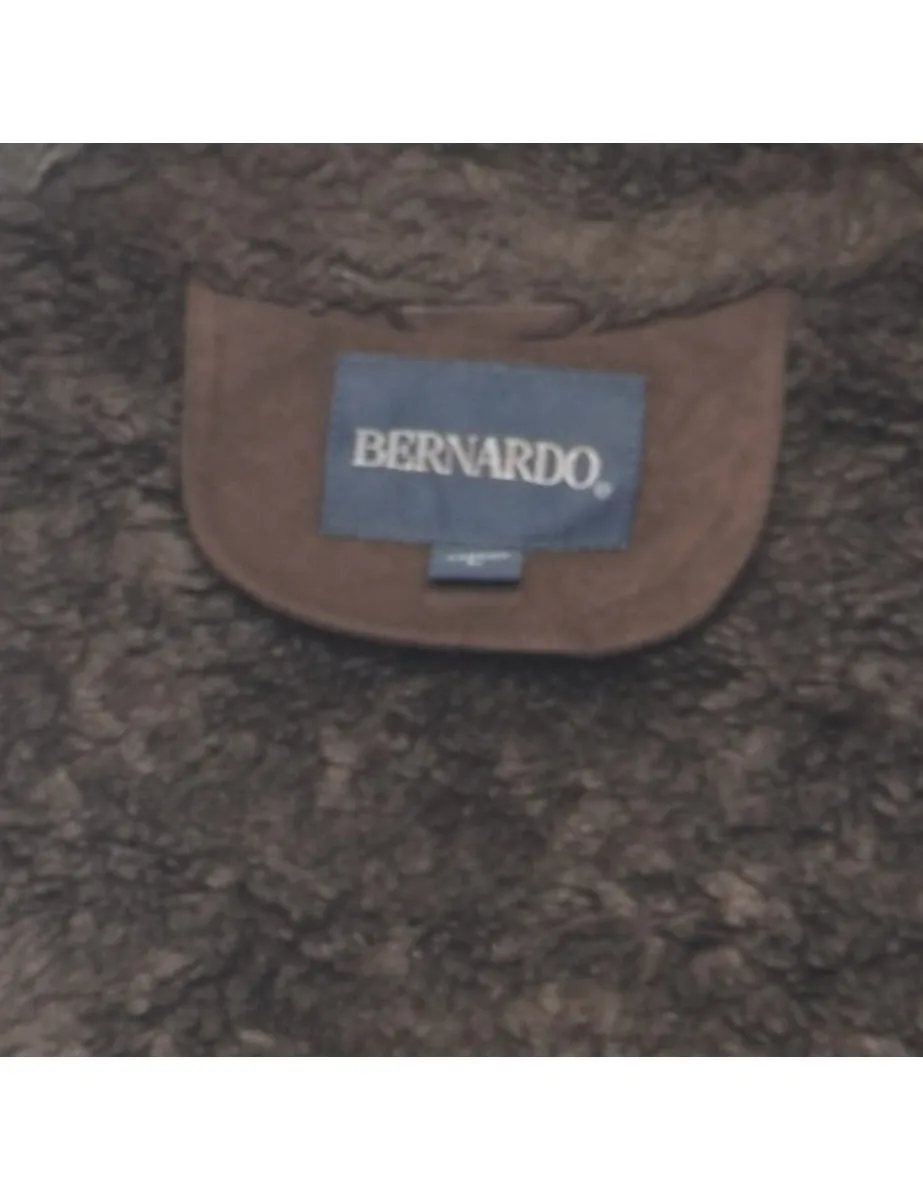 Bernardo Shearling Lining Coat - L