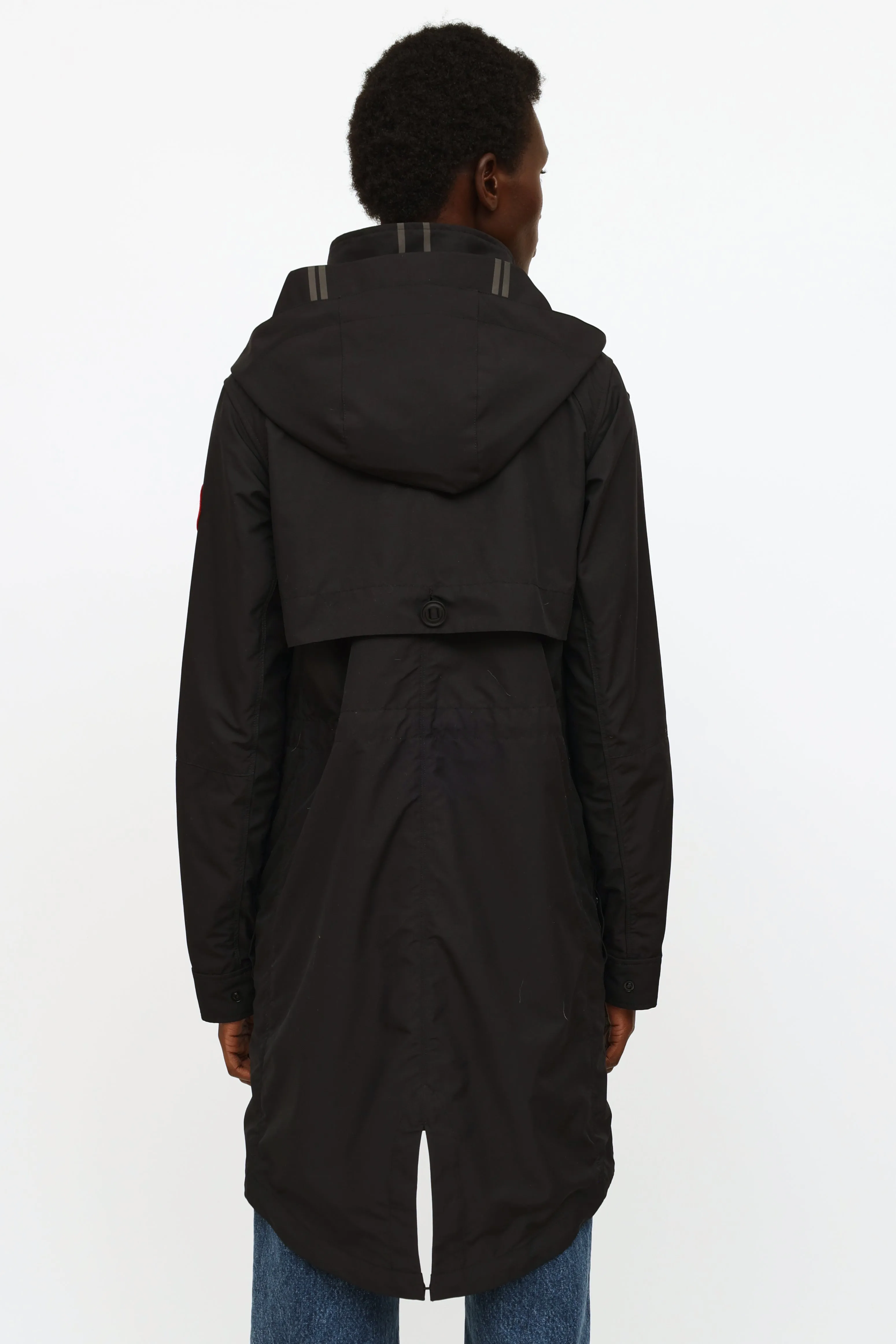 Black Cavalry Trench Coat