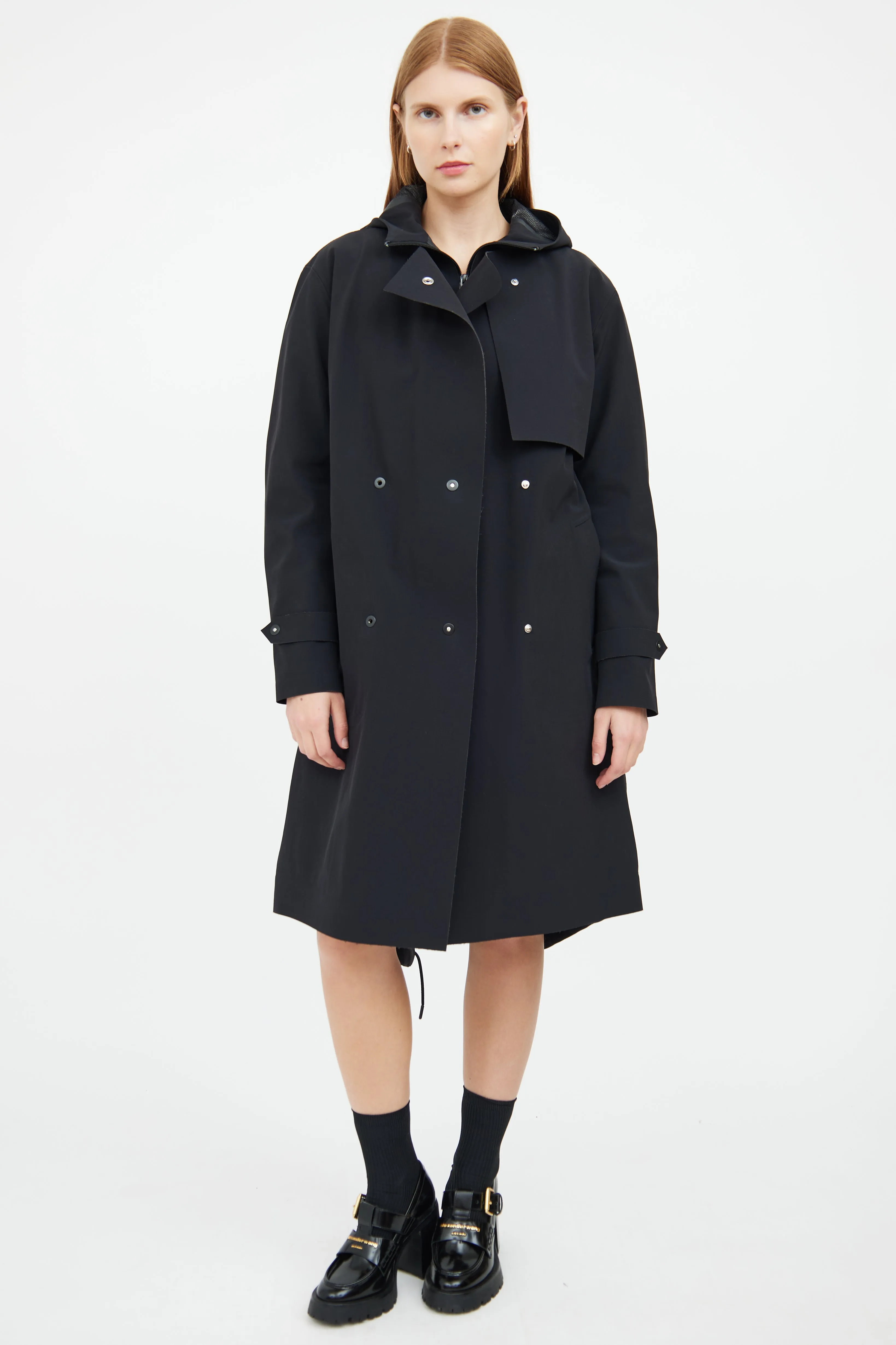 Black Long Trench Coat