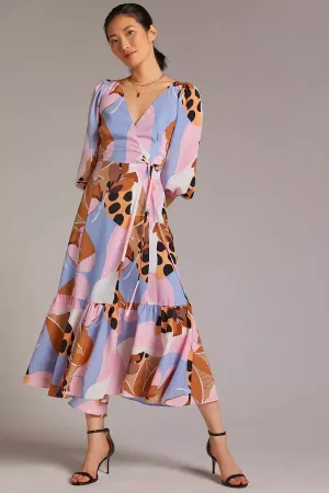 Bloom Wrap Dress