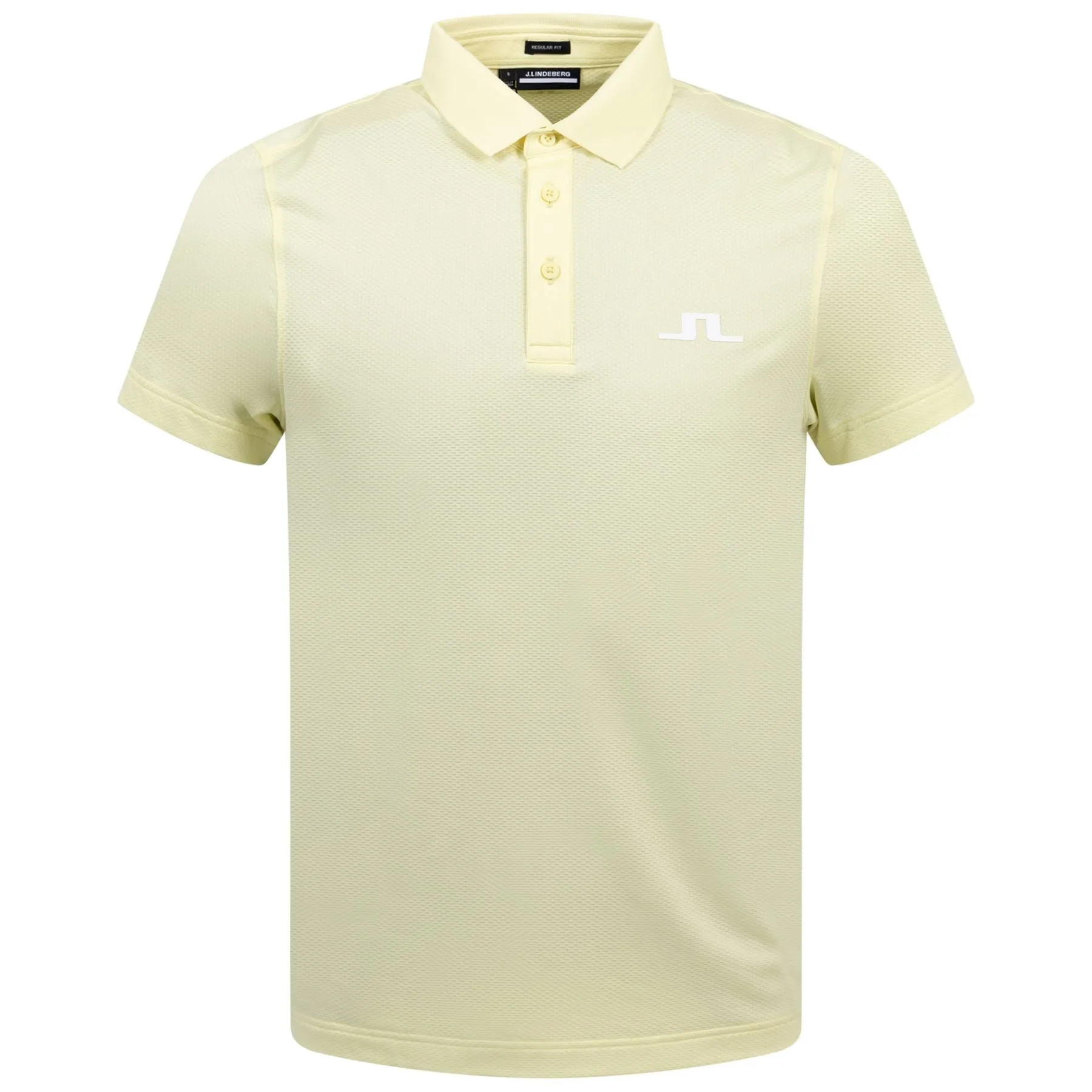 Bridge Regular Fit Tech Mesh Polo Wax Yellow - SS24