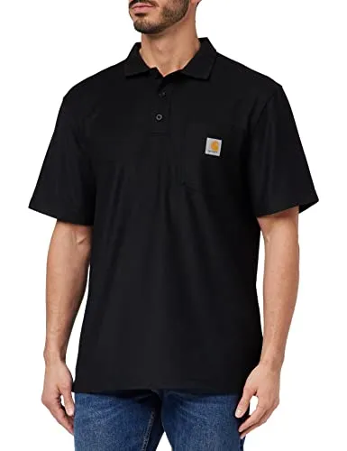 Carhartt 106685 Men's Loose Fit Midweight Short-Sleeve Pocket Polo K570