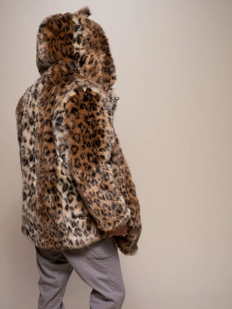 Classic Leopard Faux Fur Coat