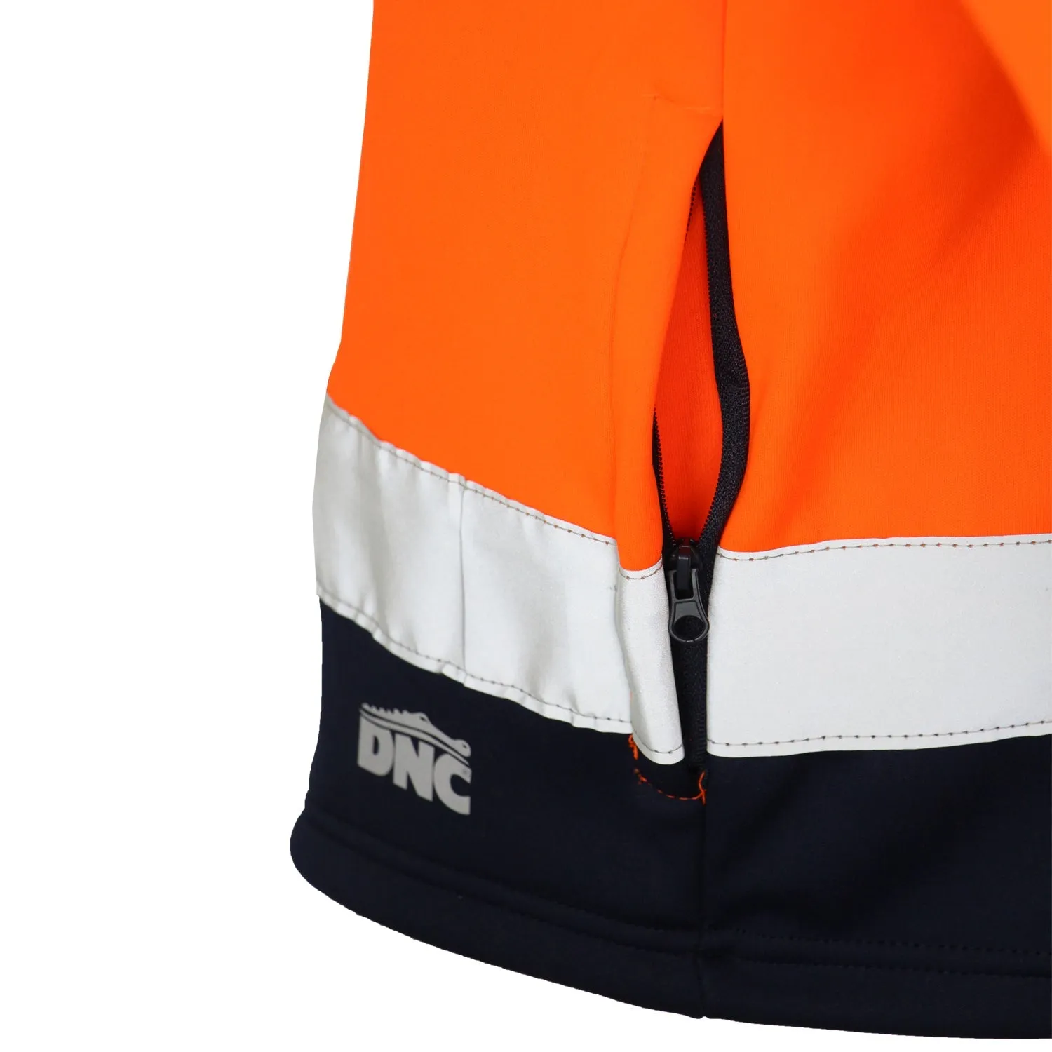 DNC Hi Vis CSR Taped Softshell Jacket (3523)