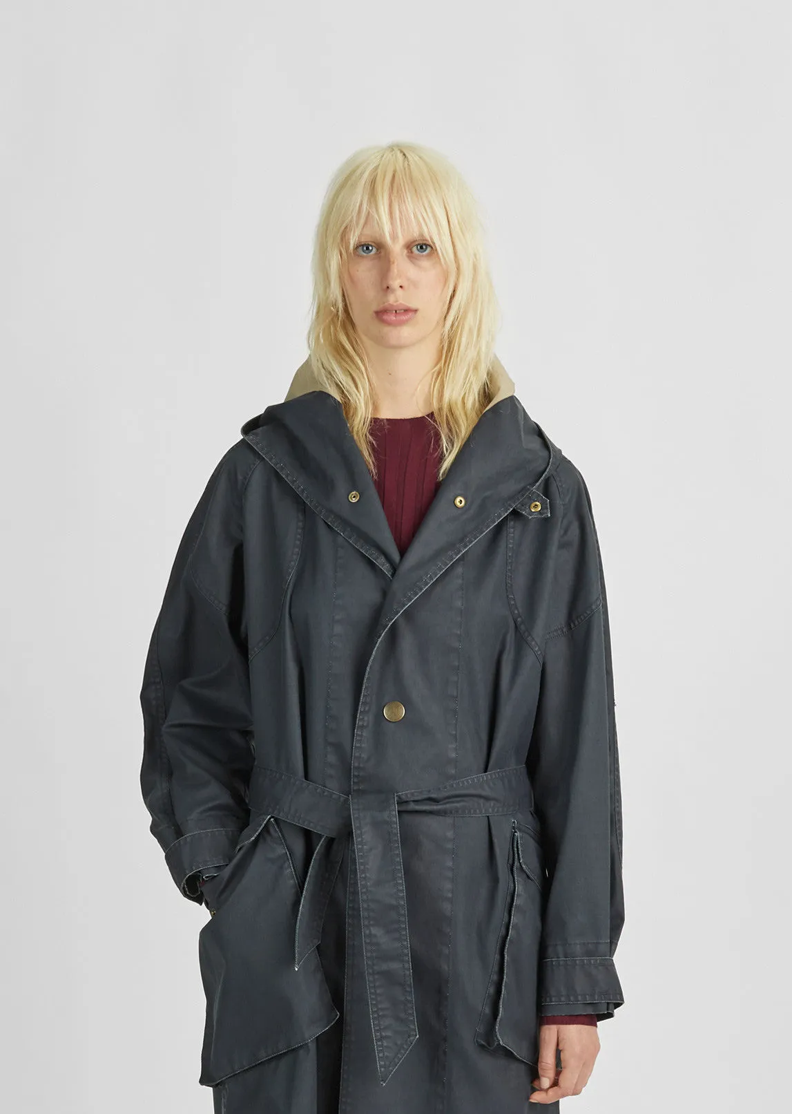 Donato Hooded Trench Coat