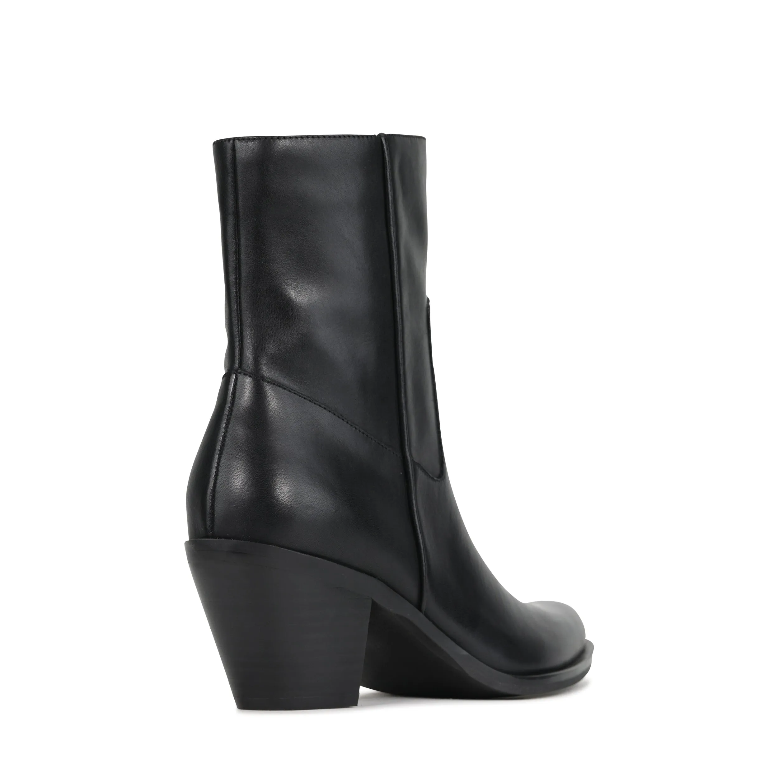 ELLEN LEATHER ANKLE BOOT