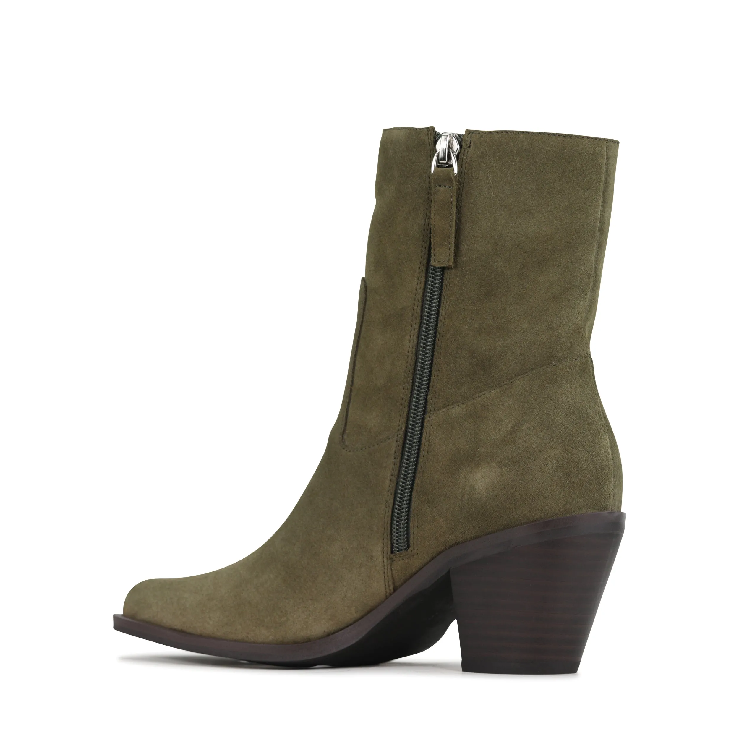 ELLEN LEATHER ANKLE BOOT