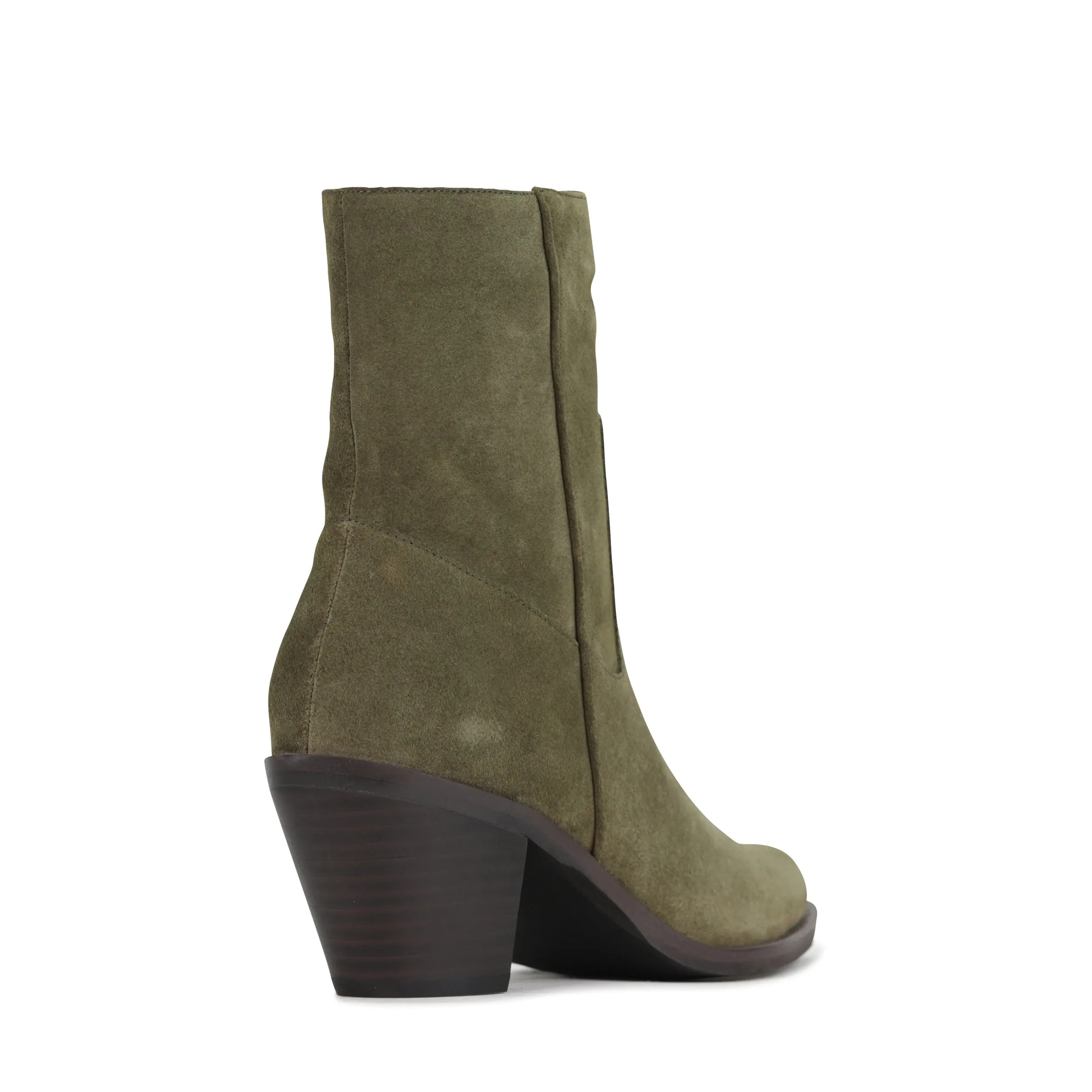 ELLEN LEATHER ANKLE BOOT