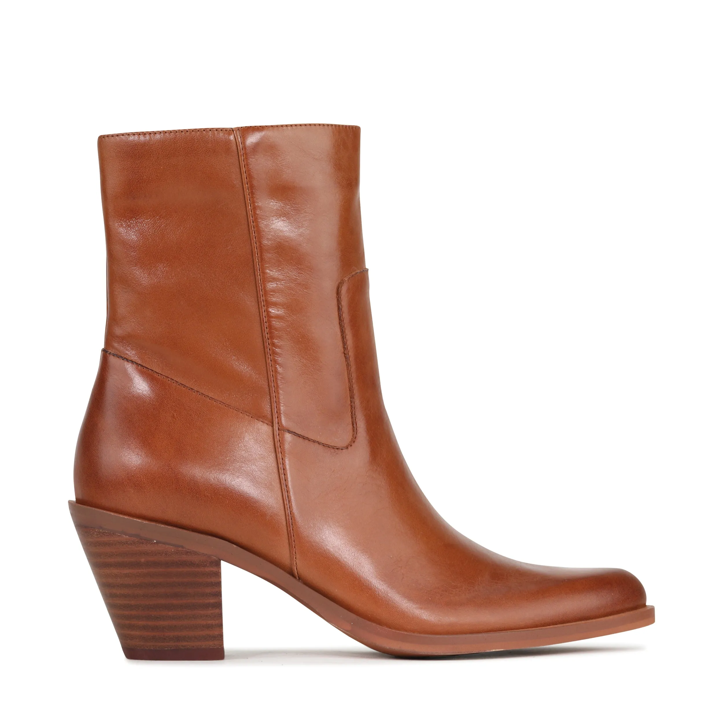 ELLEN LEATHER ANKLE BOOT