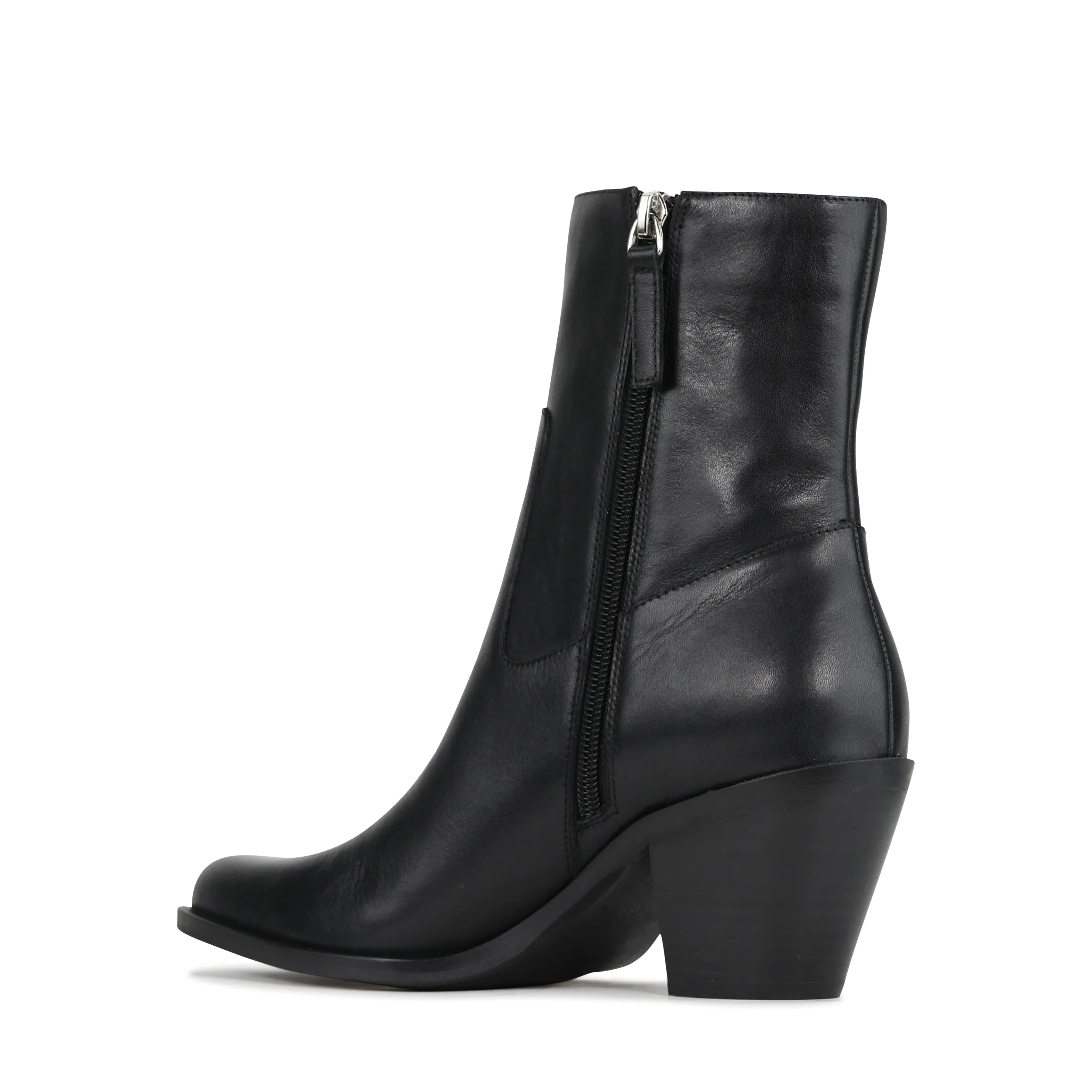 ELLEN LEATHER ANKLE BOOT