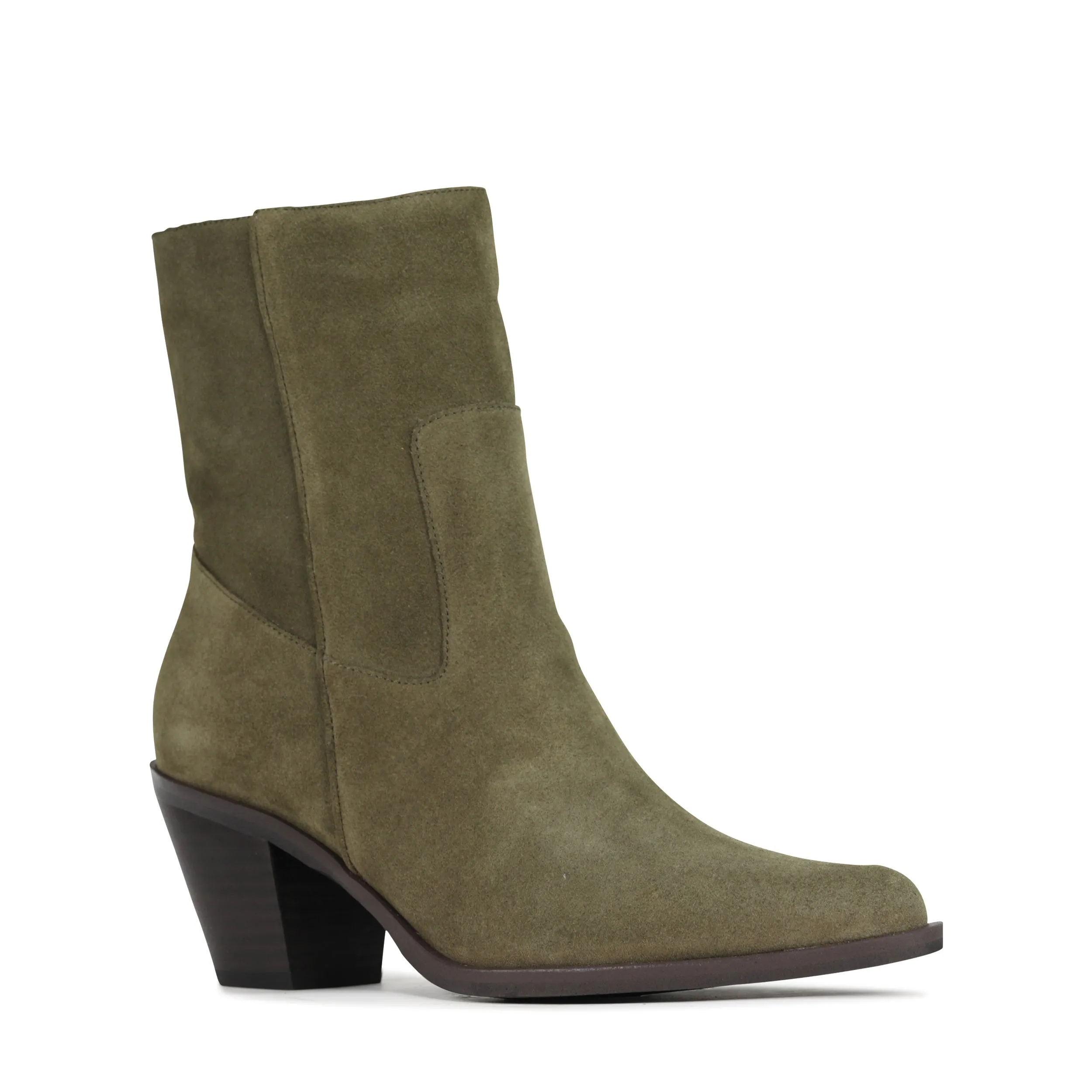 ELLEN LEATHER ANKLE BOOT