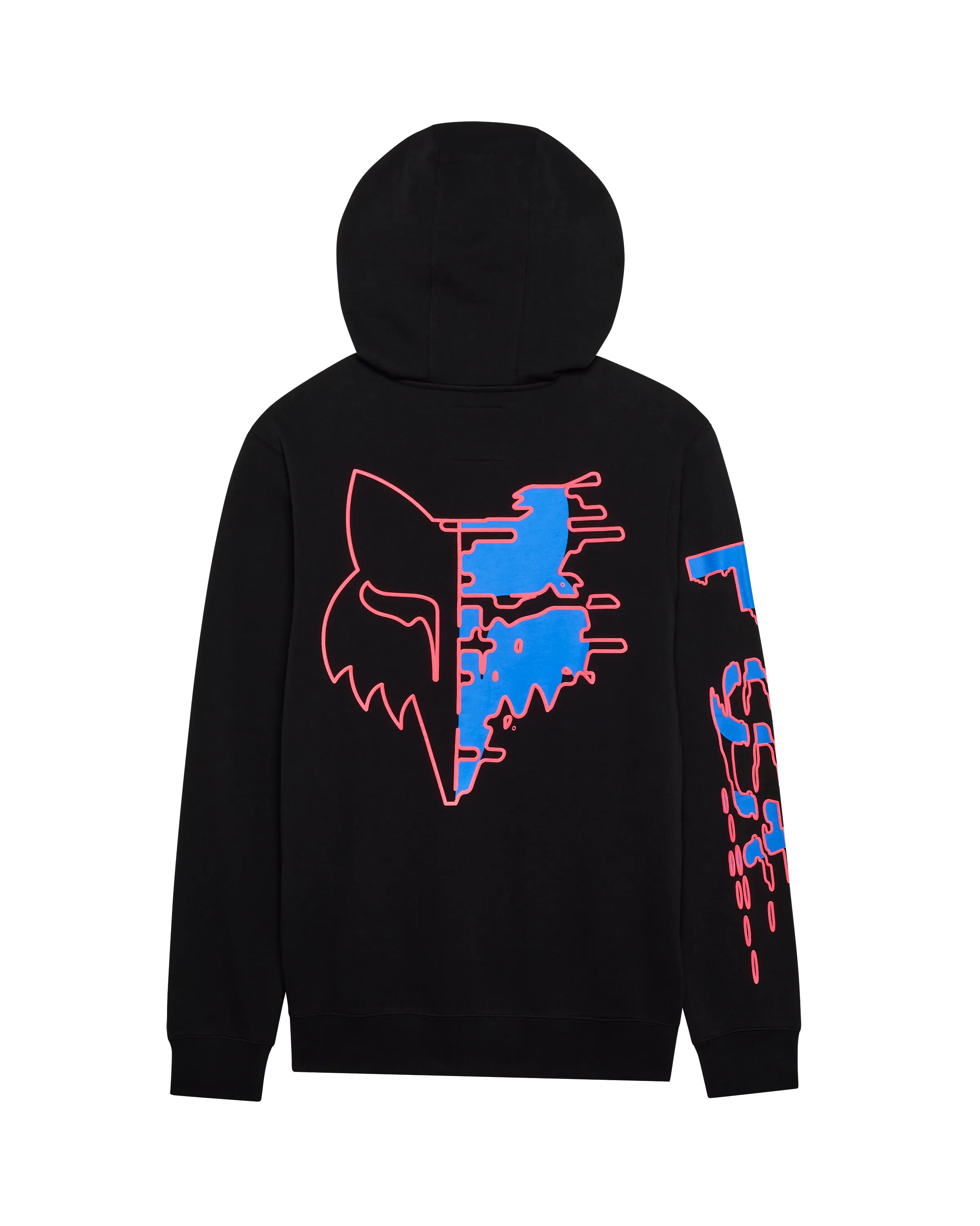 Emotion Blast Fleece Pullover Hoodie in Black