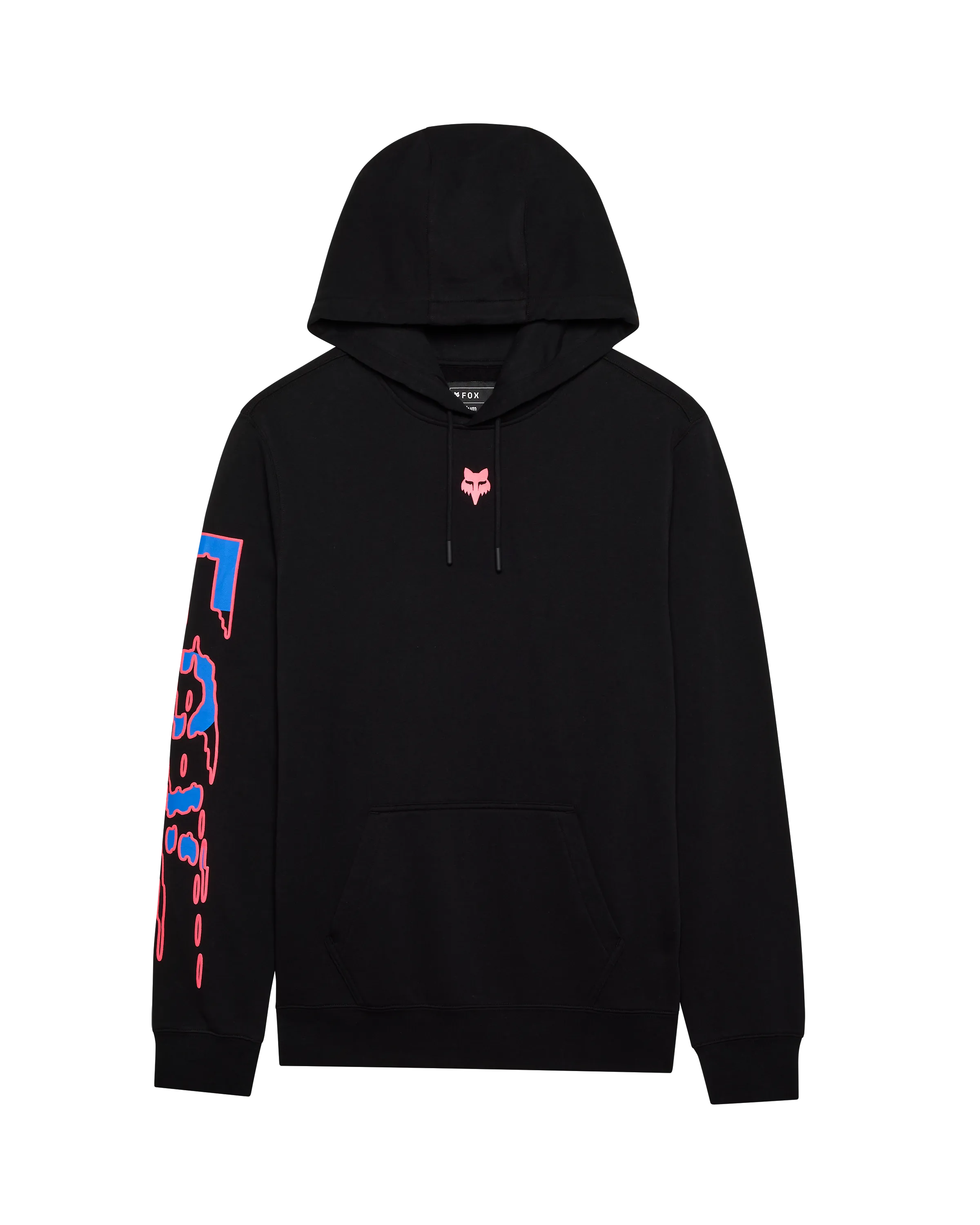 Emotion Blast Fleece Pullover Hoodie in Black