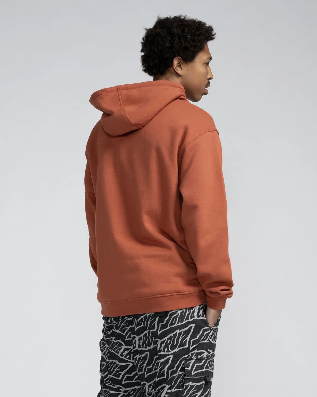 Evolved Hand Front Hoodie in Baked Clay