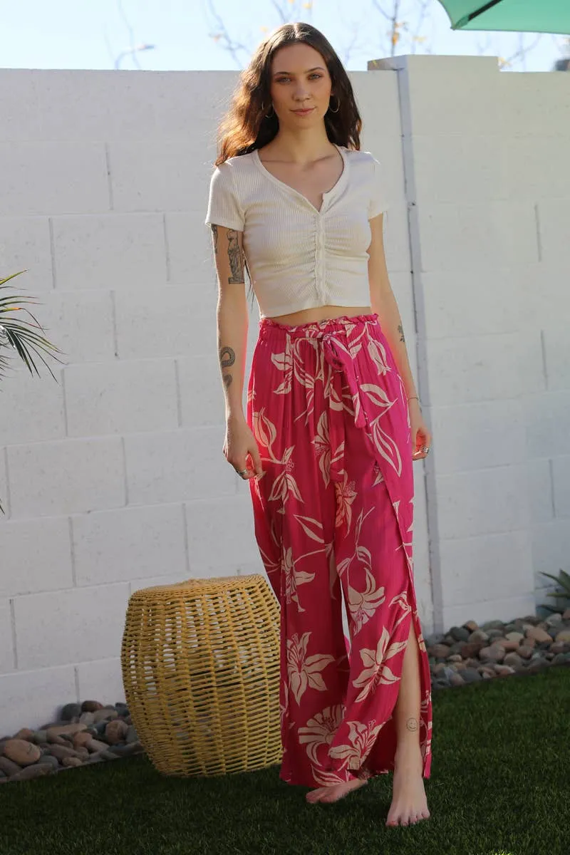 Flowy Slit Pants