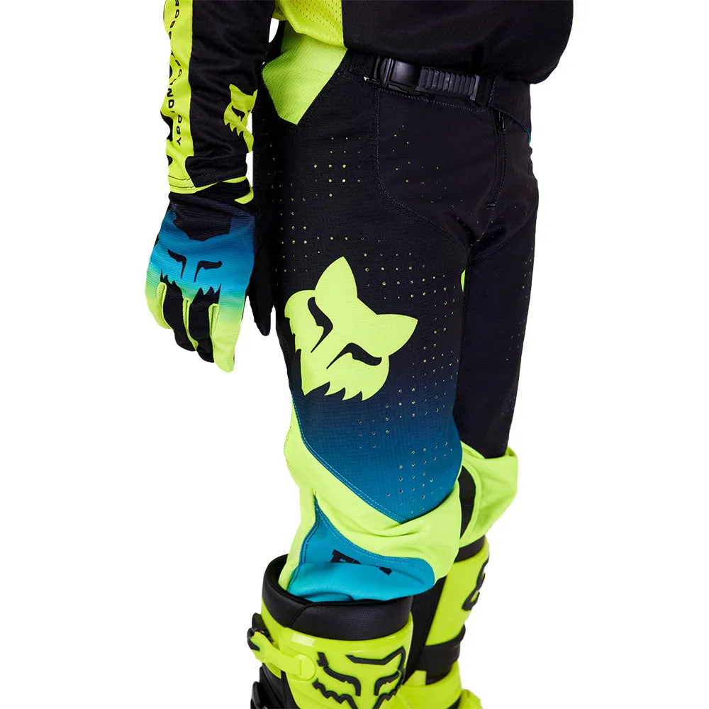 FOX YOUTH 360 STREAK PANTS [BLACK/YELLOW]