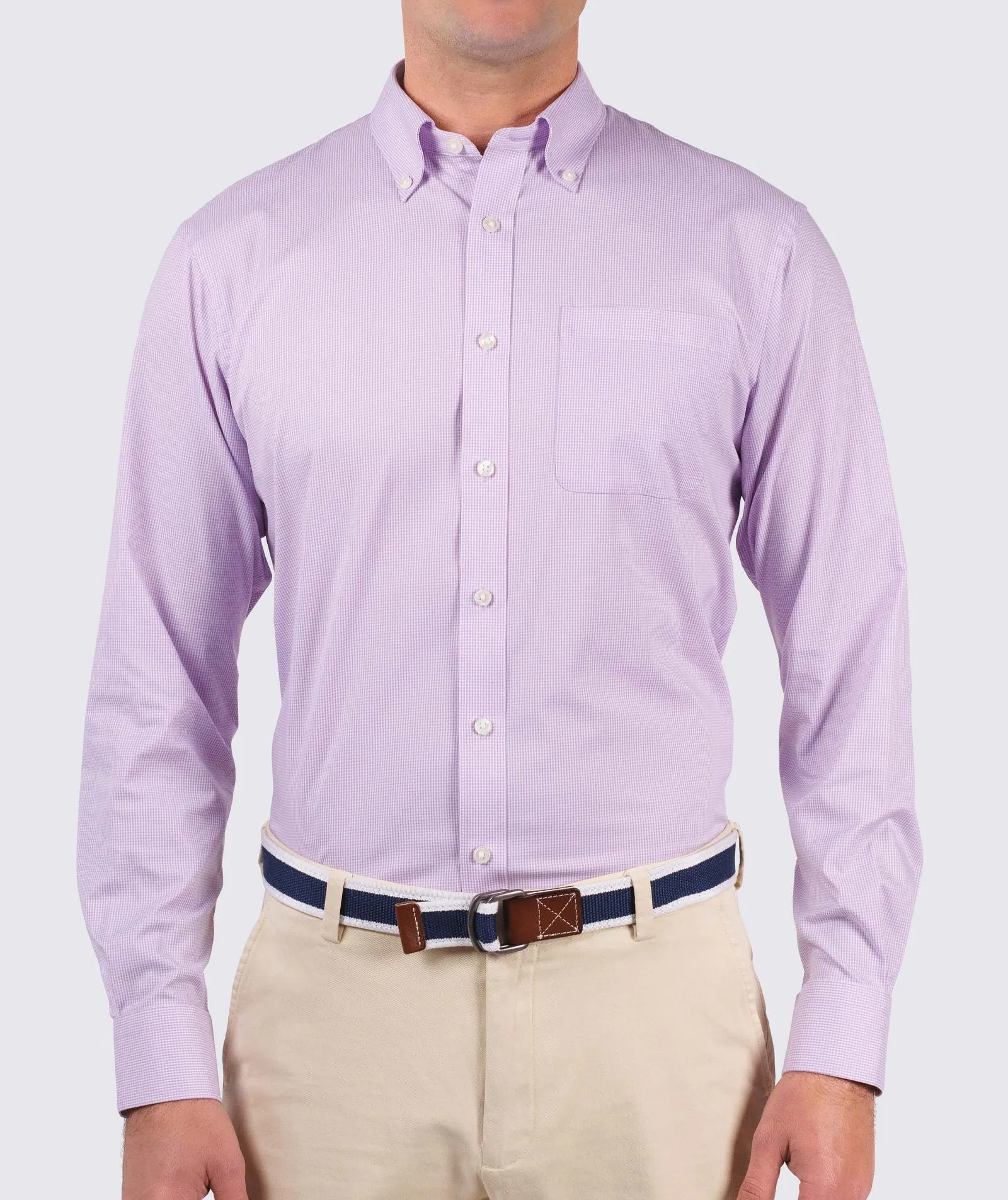 Graham Performance Gingham Sport Shirt