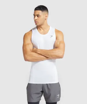 Gymshark Element Baselayer Tank - White