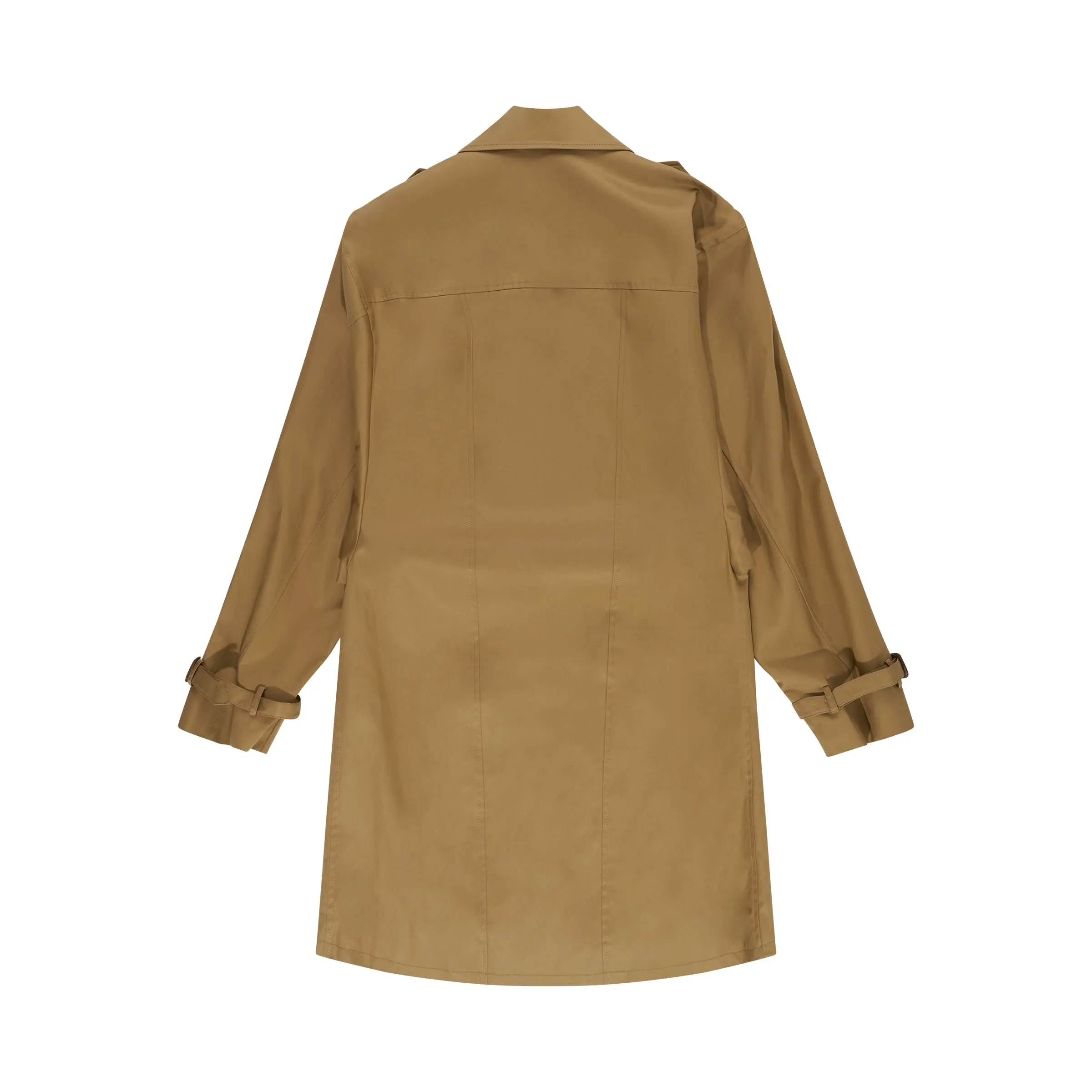 Invisible Trench Coat in Beige