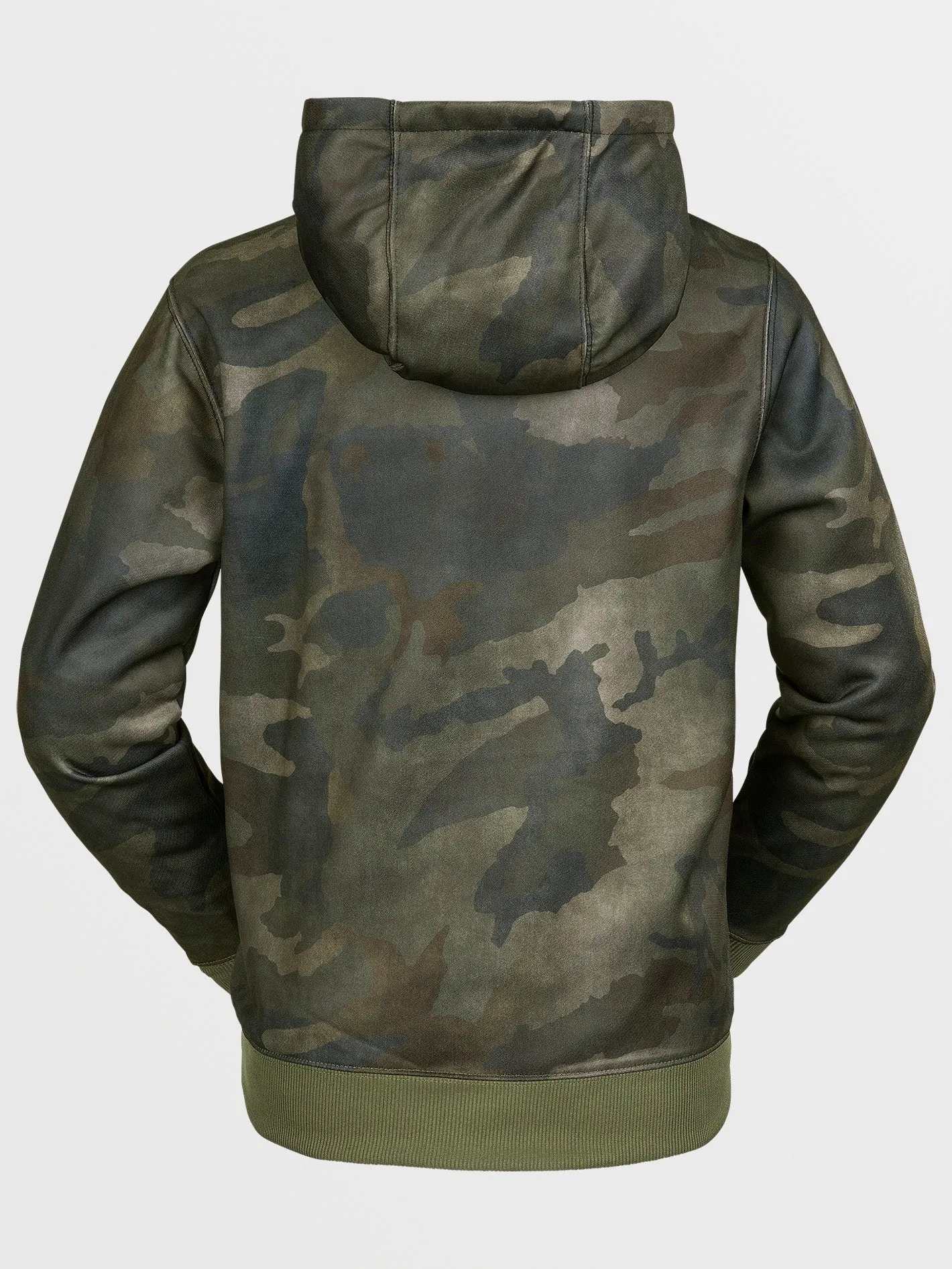 Kids Riding Fleece Pullover - Cloudwash Camo