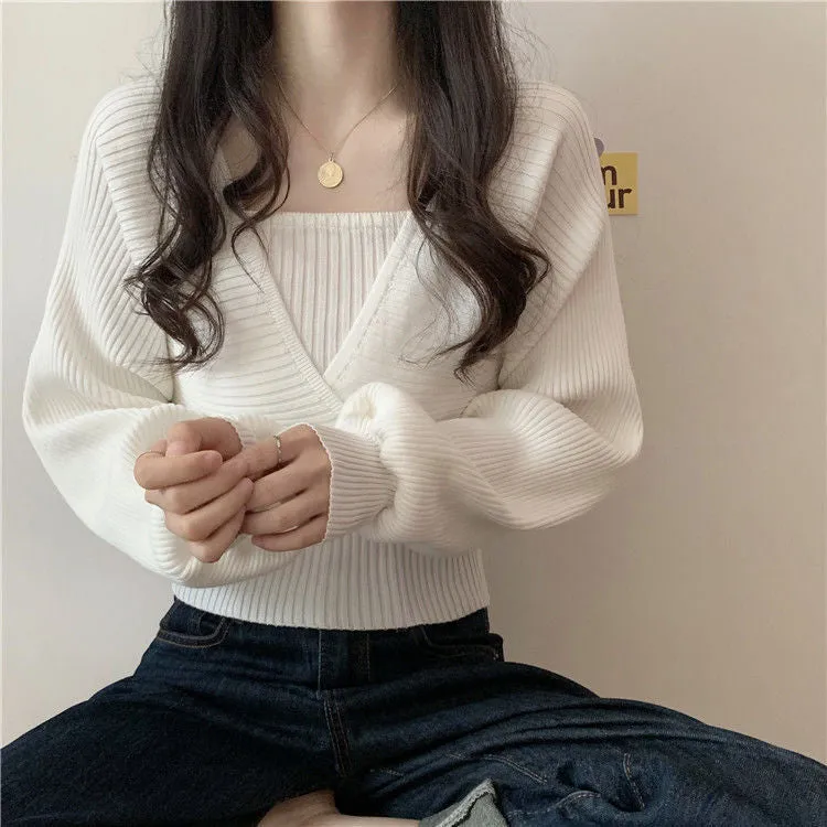 KittenAlarm - Solid Knitted Loose Elegant Sweater