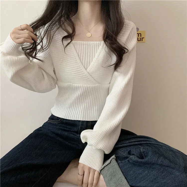 KittenAlarm - Solid Knitted Loose Elegant Sweater