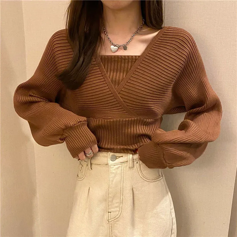 KittenAlarm - Solid Knitted Loose Elegant Sweater