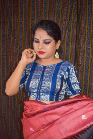 Konark Wheels Blue (Blouse)