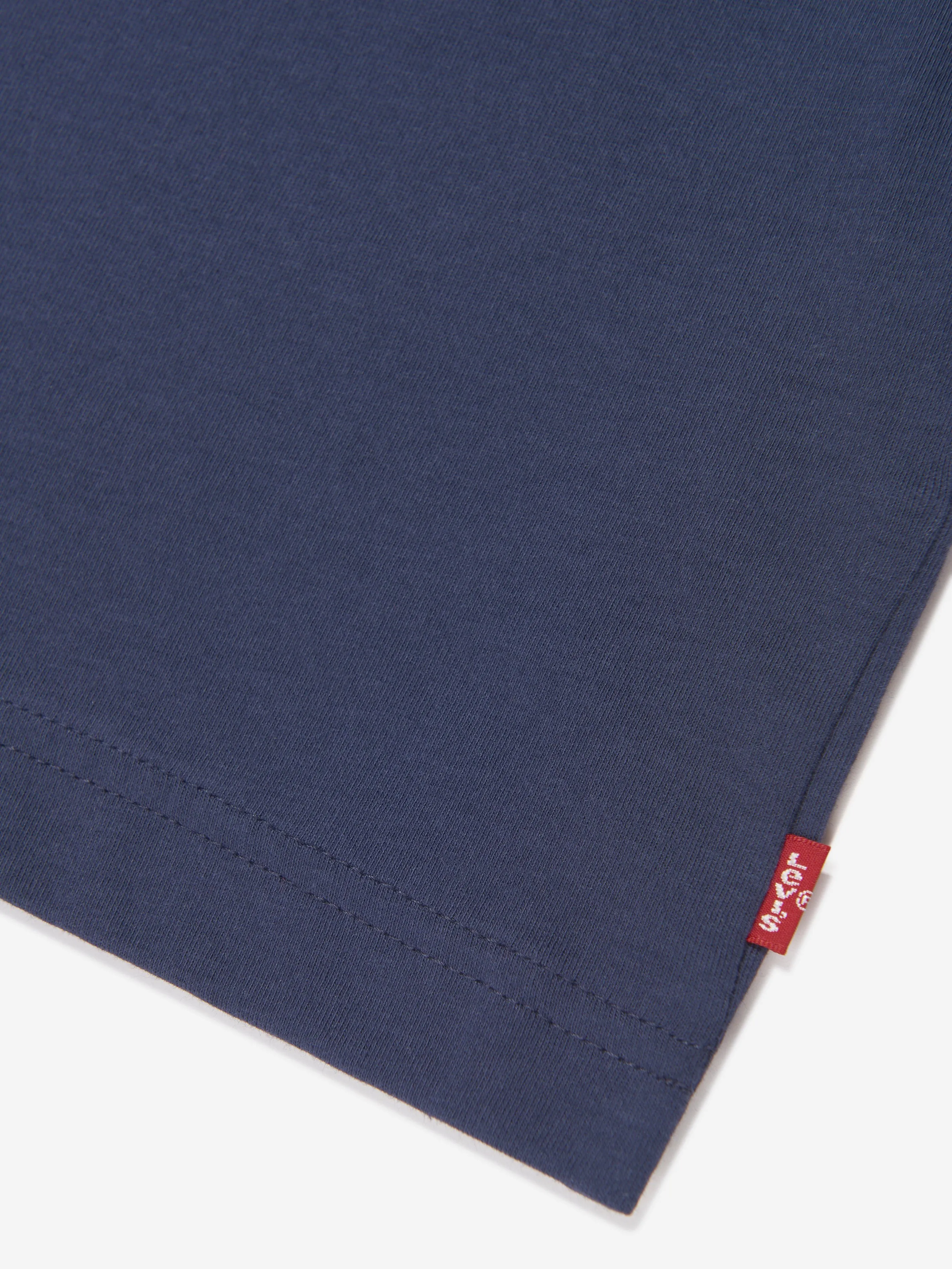 Levi's Boys Box Tab Logo T-Shirt in Navy