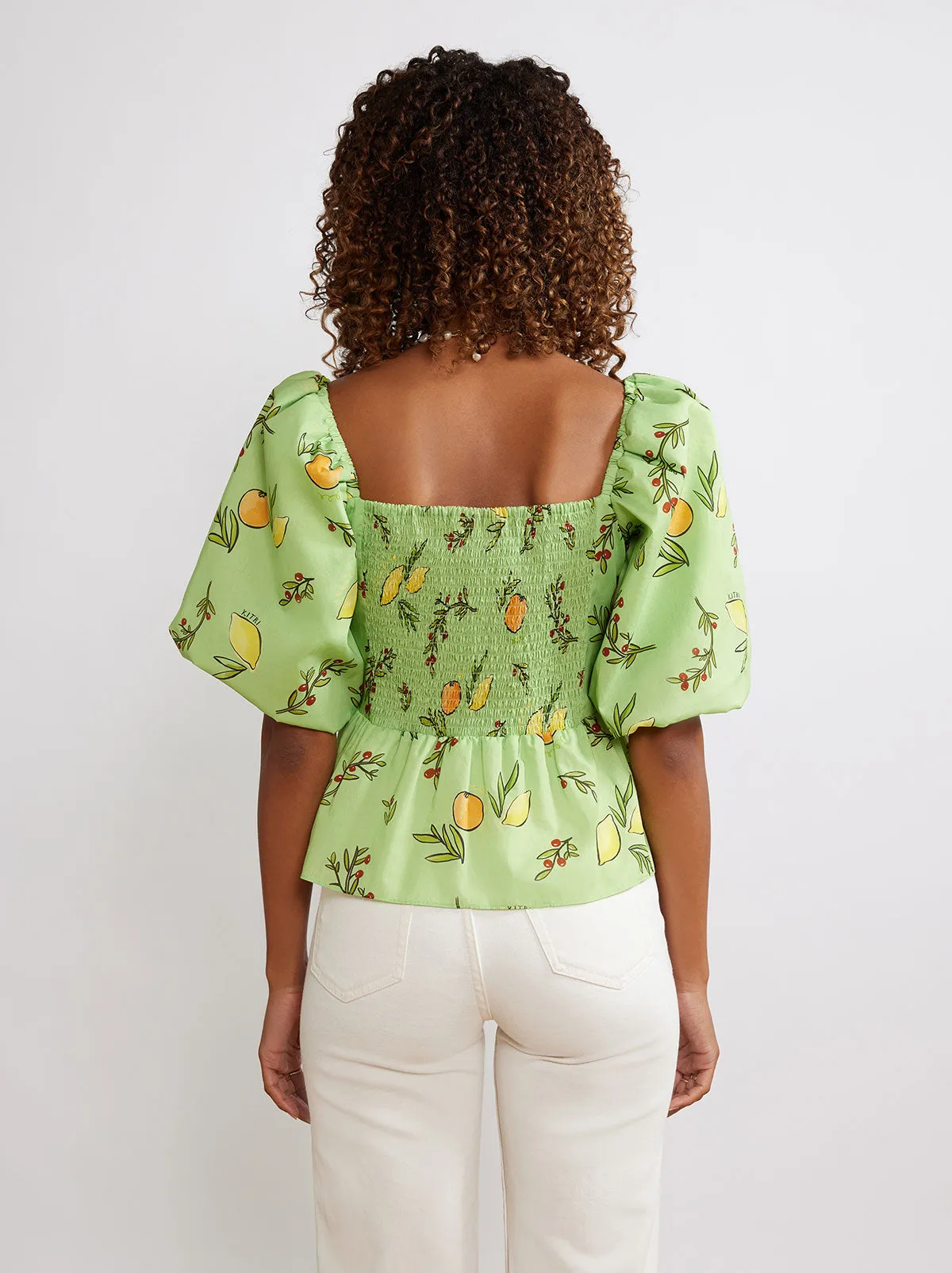 Lois Green Citrus Top