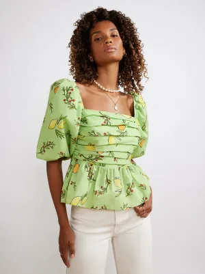 Lois Green Citrus Top