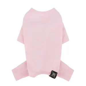 mac cotton coverall - pretty pink small left