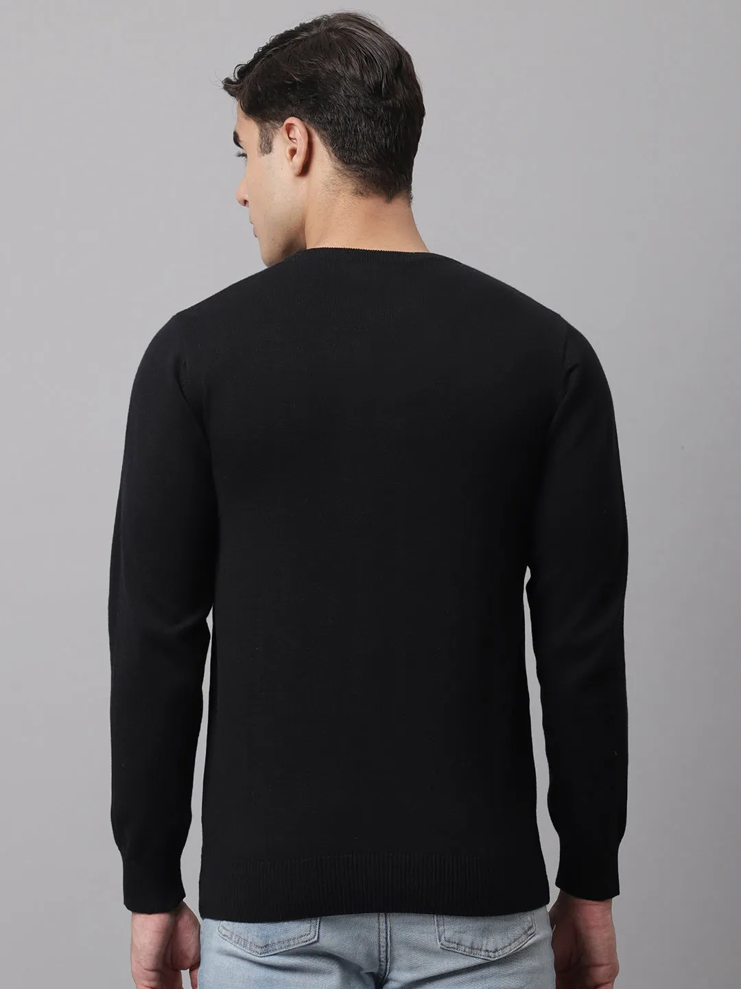 Men Black Sweater