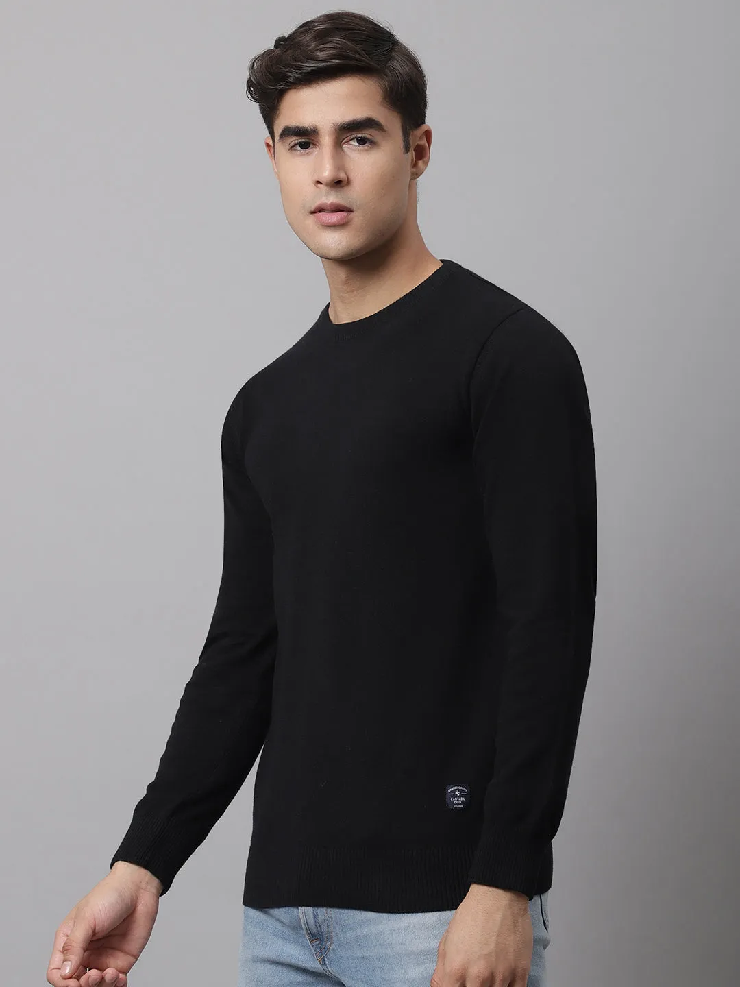 Men Black Sweater