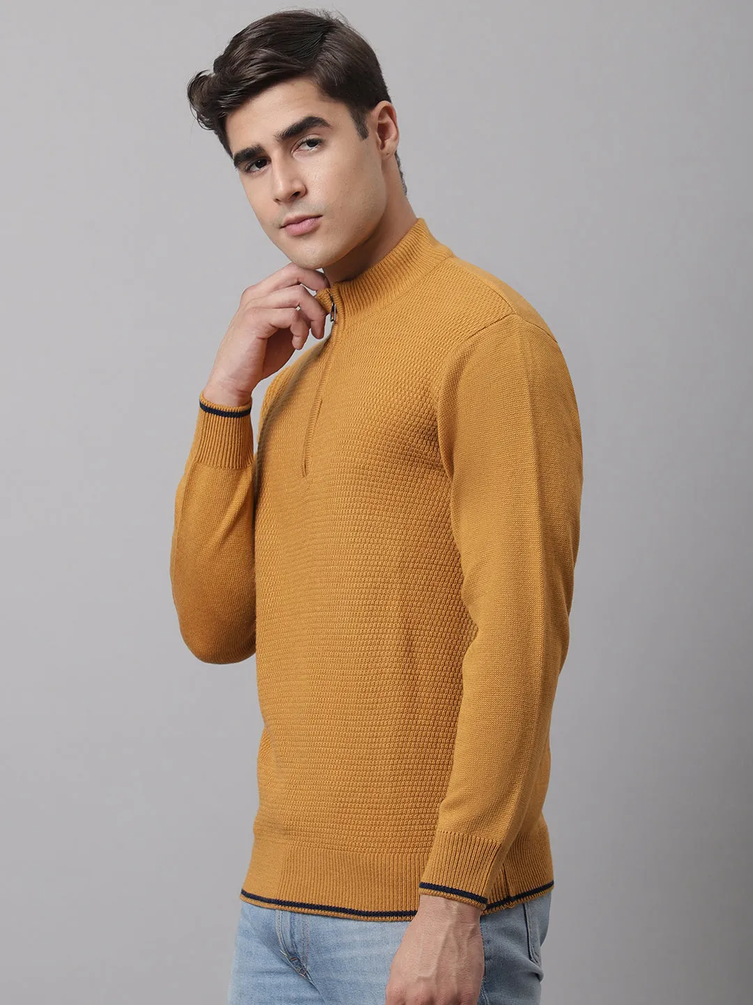 Men's Mustard Sweater