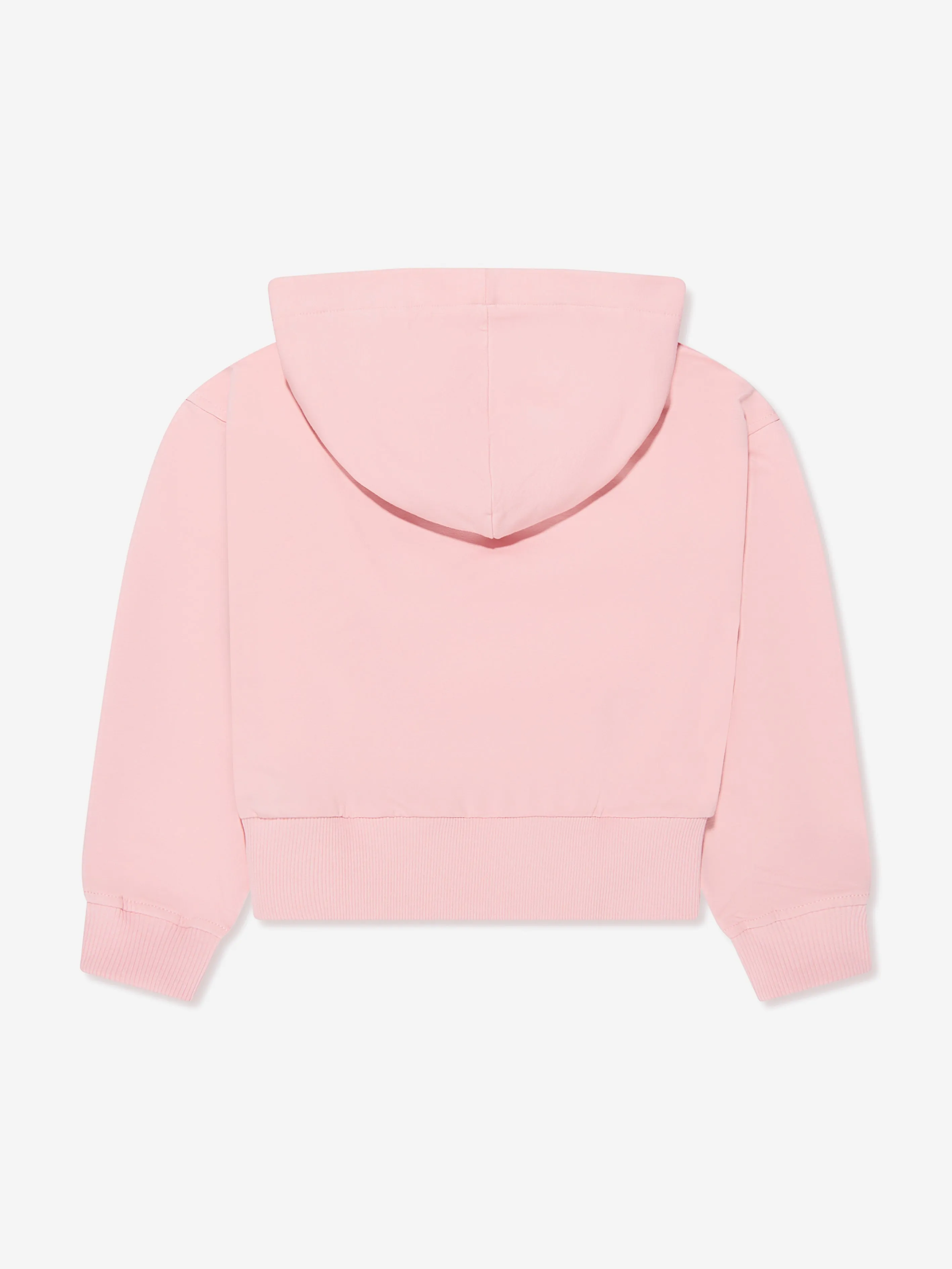 Moschino Girls Teddy Hoodie in Pink