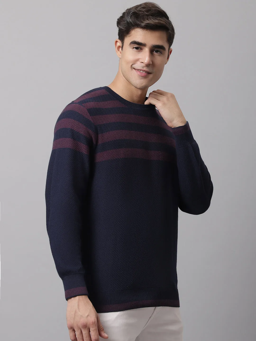 Navy Men Sweater