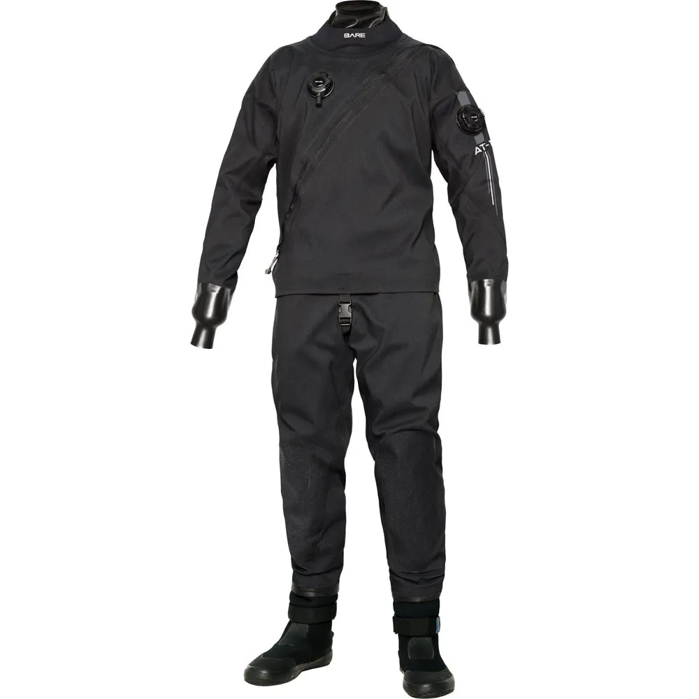 Open Box Bare Aqua-Trek 1 Tech Dry Travel Ready Drysuit WITHOUT Ultrawarmth Base Layers Included