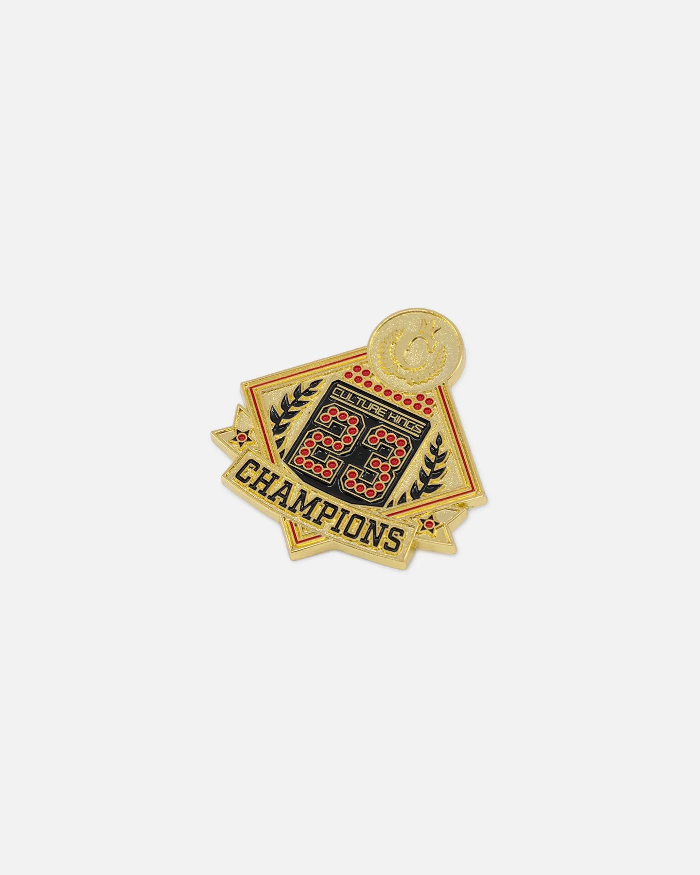 Pin Pals X Culture Kings Champions Pin Gold/Black/Red