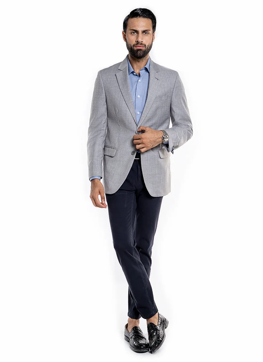 Plain Grey, Tropical Exclusive, Classic Blazer