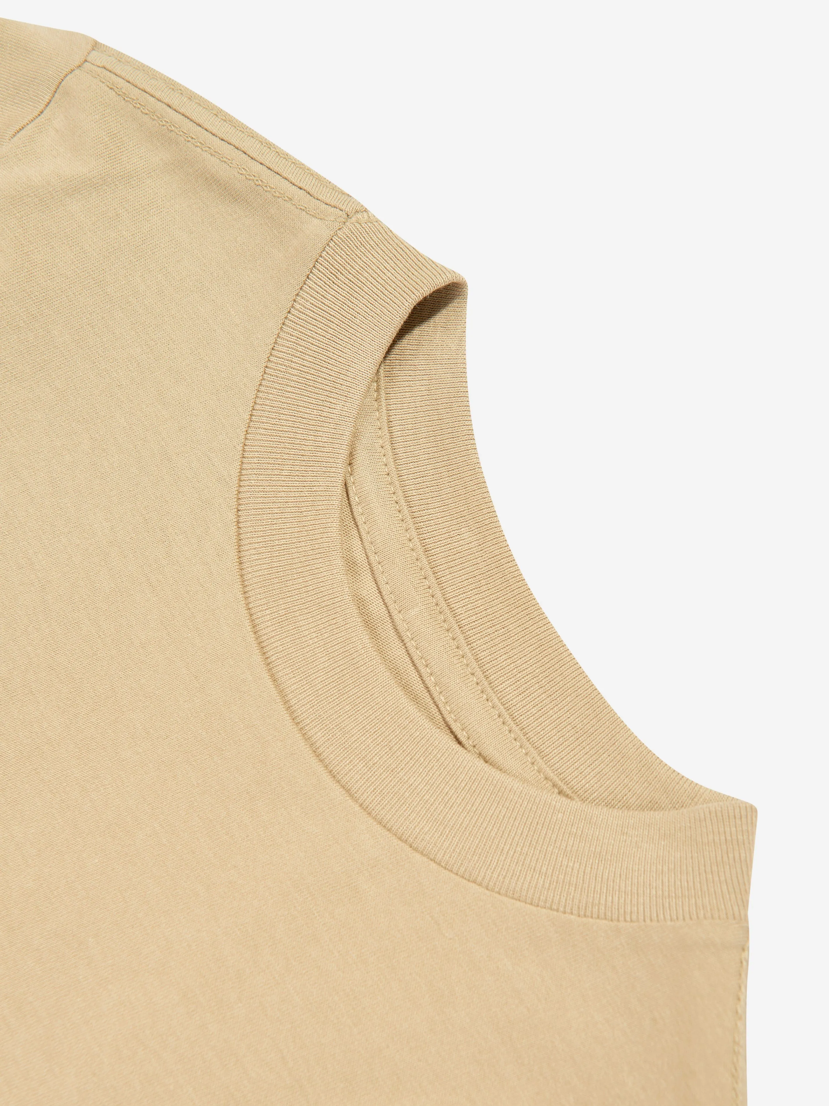 Ralph Lauren Boys Logo T-Shirt in Beige