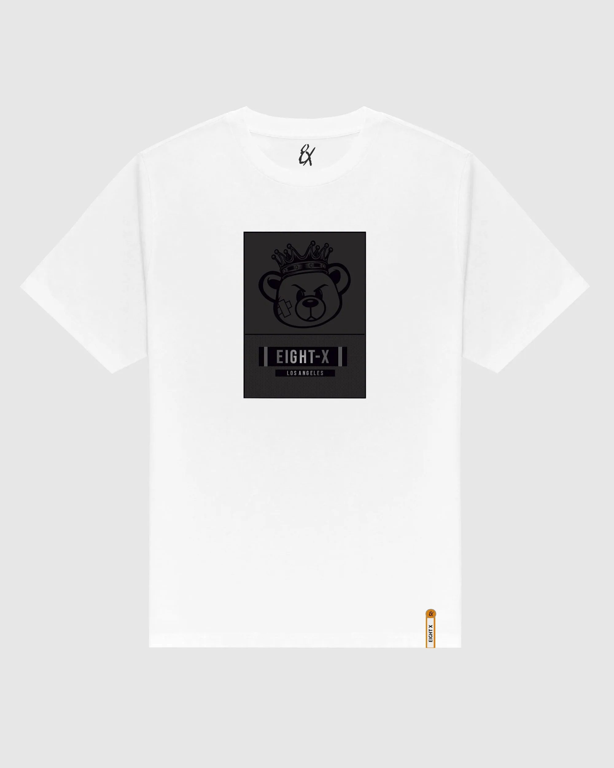 Royal Bear Slim Fit Graphic T-Shirt - White