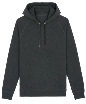 Sider unisex side pocket hoodie  (STSU824) | Dark Heather Grey