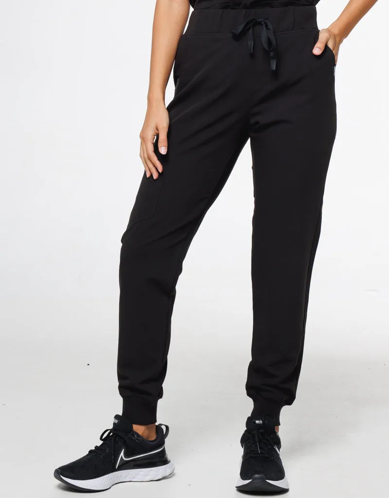 Signature Jogger Pants -  Black