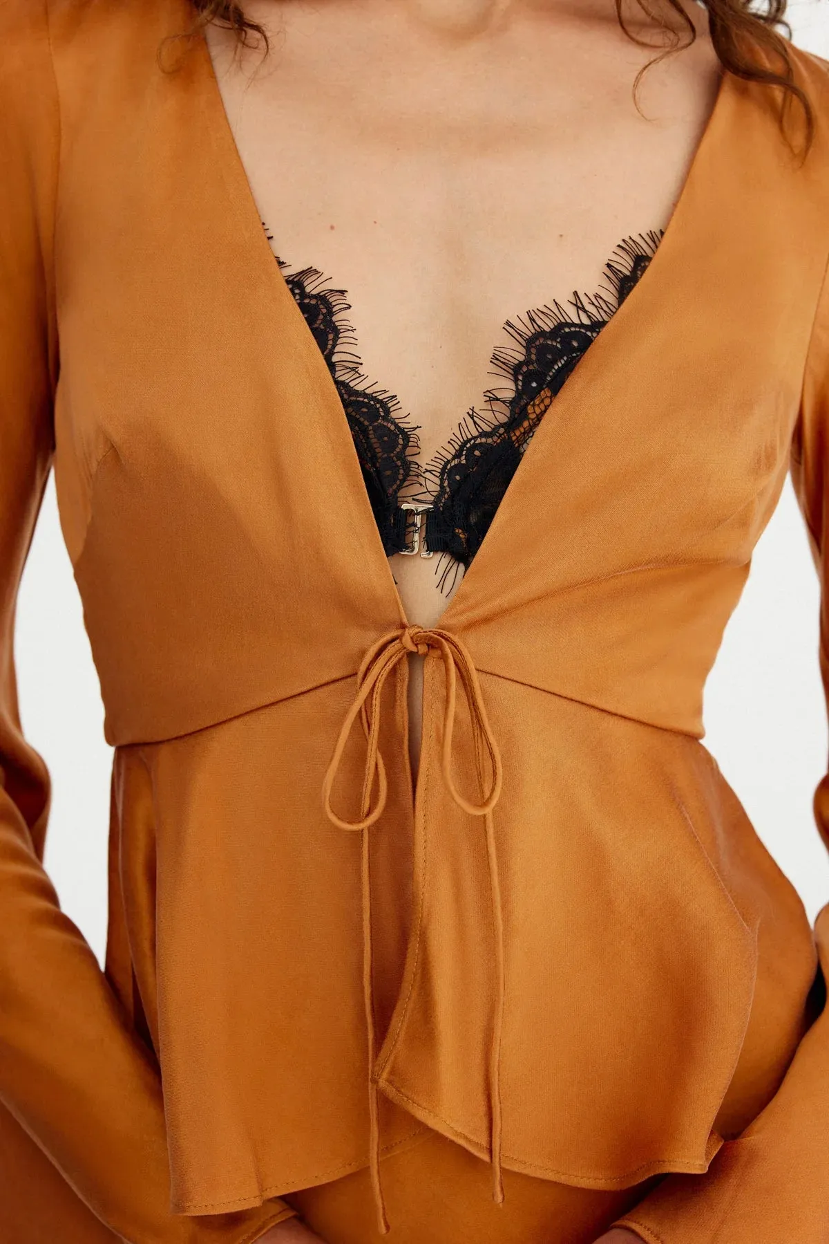 Significant Other Helaina Top in Caramel